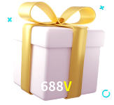 Receba seus bônus de boas-vindas no 688V BET